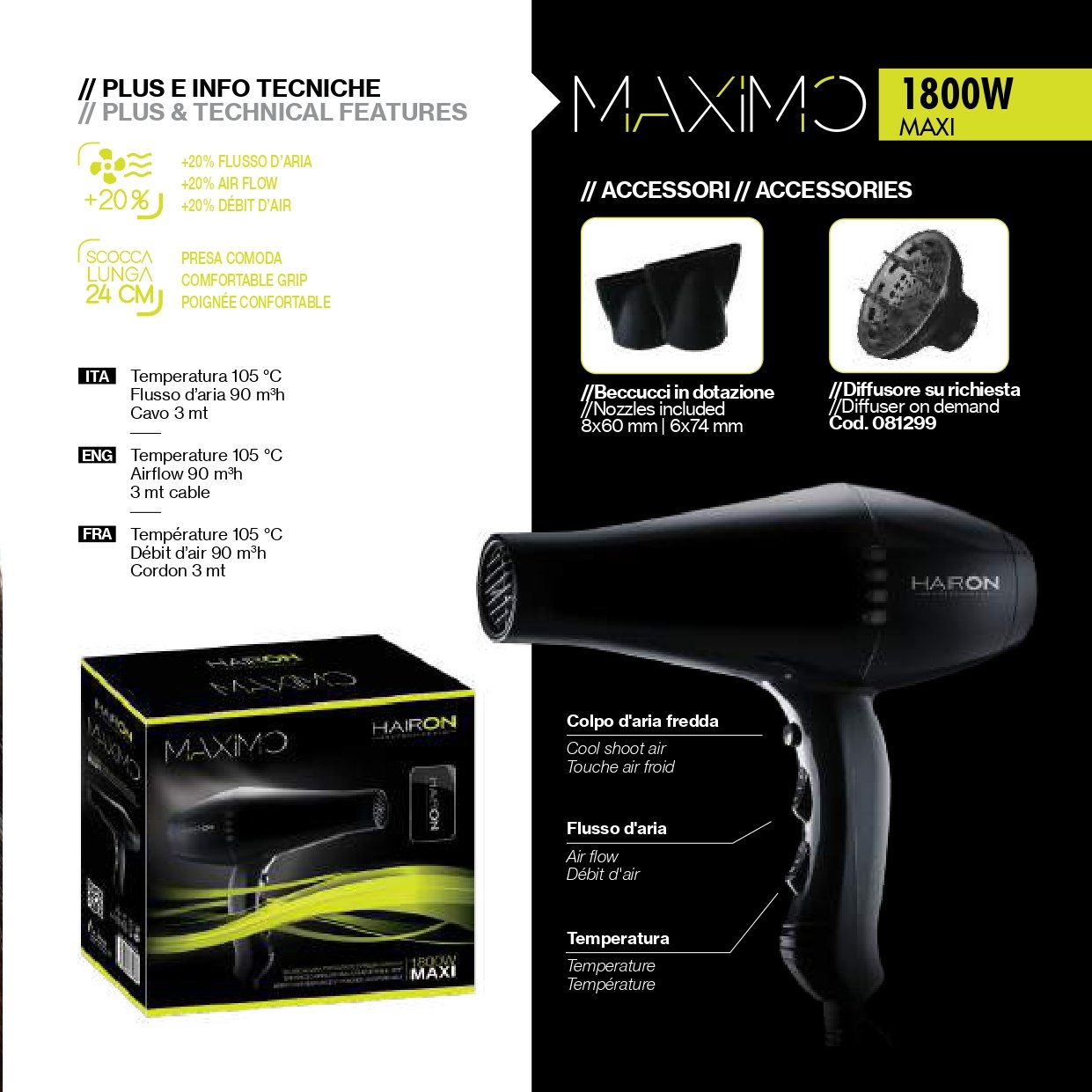 Maximo Phon Professionale 1800w_#1pz