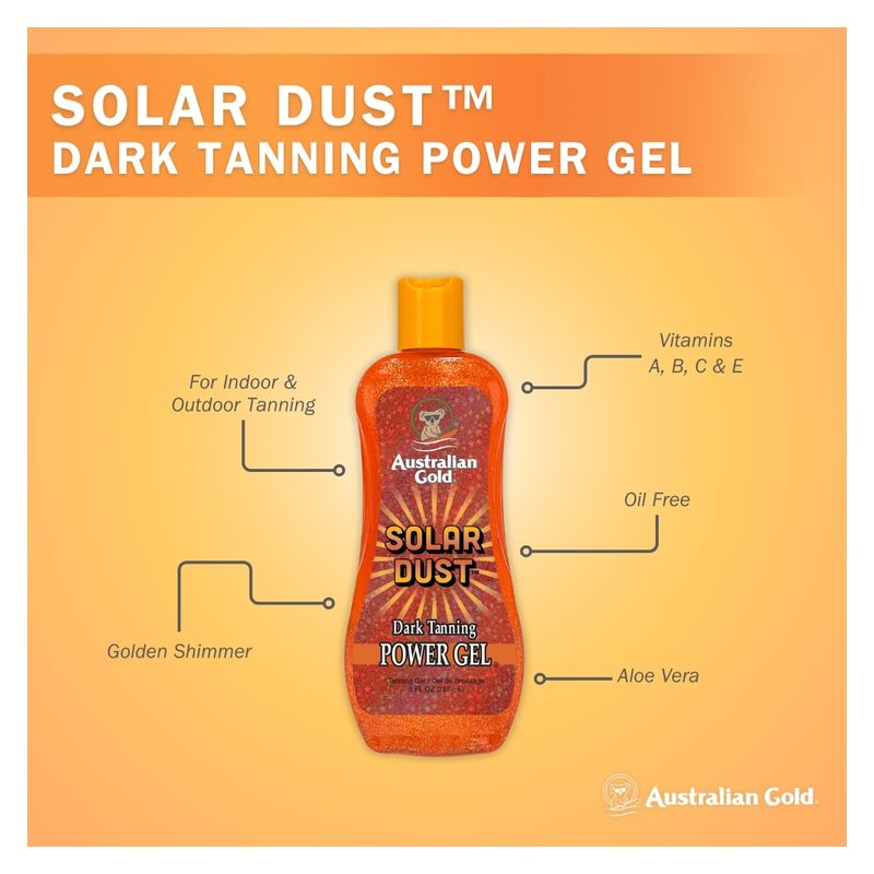 Solar Dust Dark Tanning Power Gel_#237ml