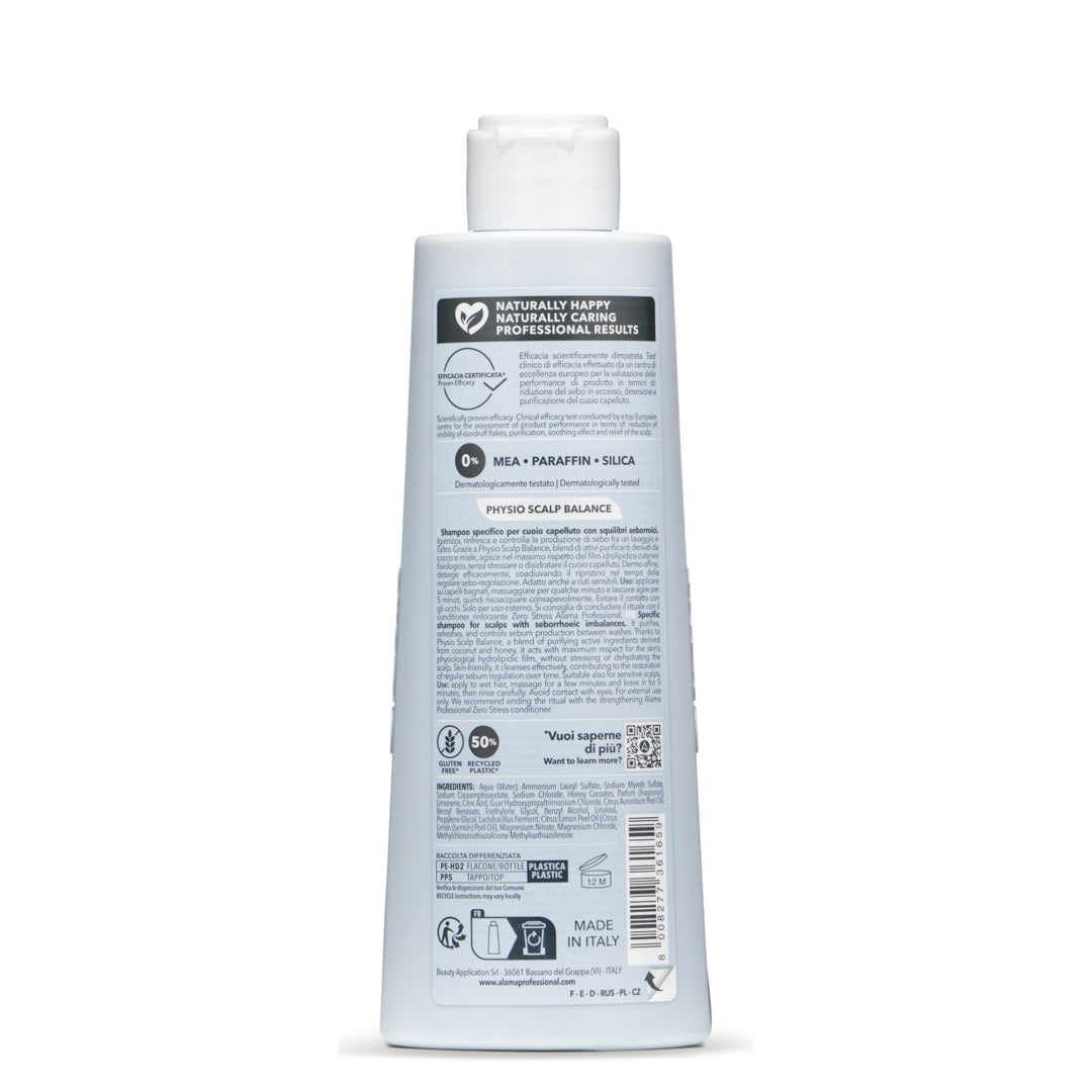 zero stress - shampoo seboregolatore per cute e capelli_#300ml
