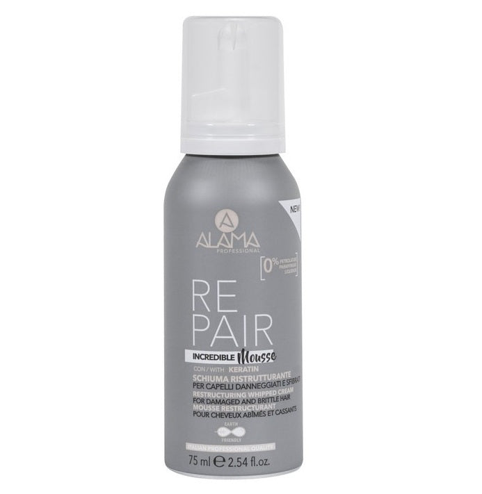 Repair - Incredible Mousse Ristrutturante per Capelli Danneggiati e Sfibrati_#75ml