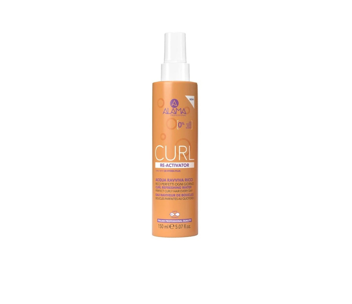 curl - activator spray riattiva ricci elasticizzante per capelli ricci e mossi_#150ml