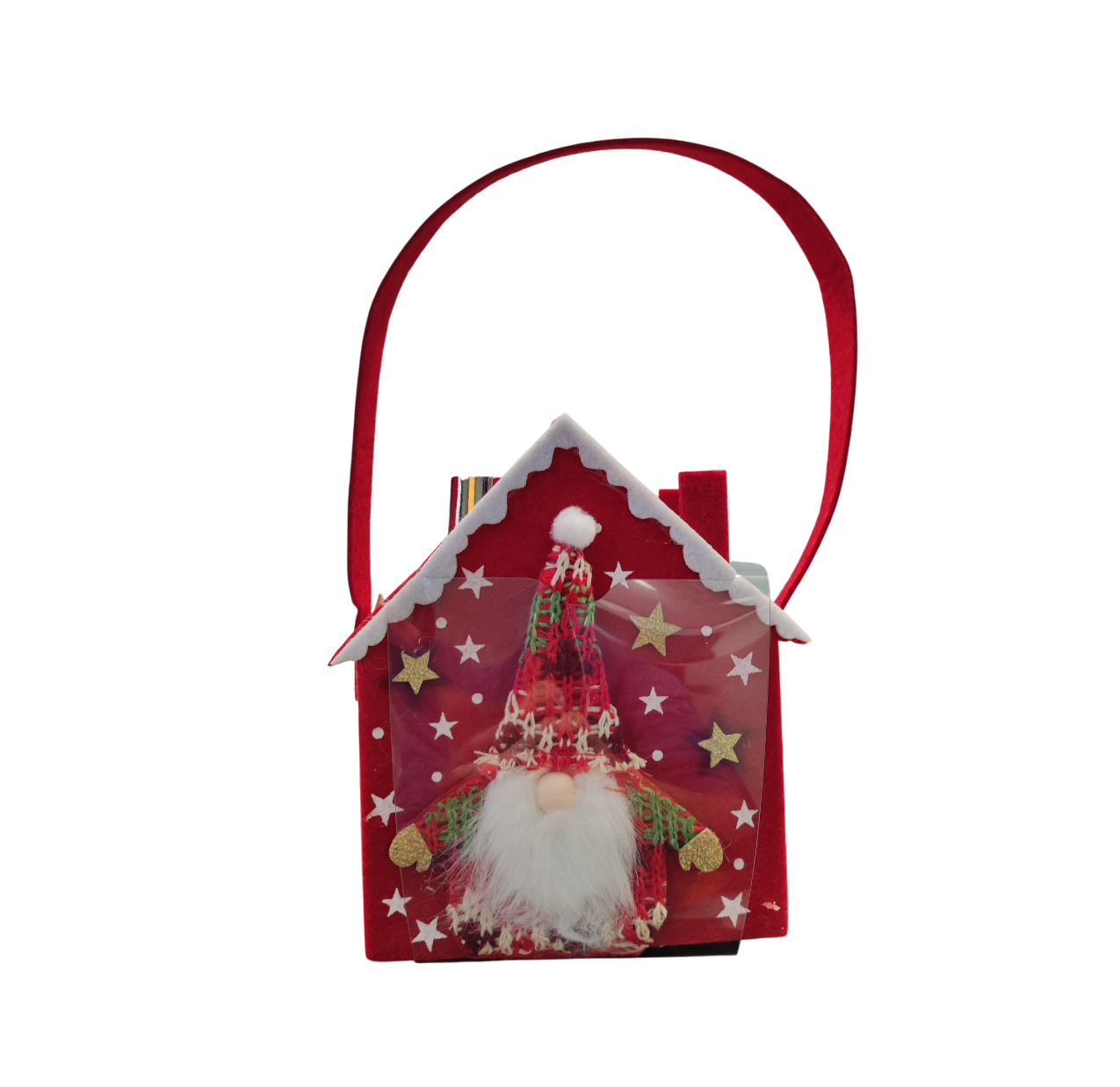 Emanuela Biffoli - Casetta Regalo Gnomi Rosso_#Cofanetto