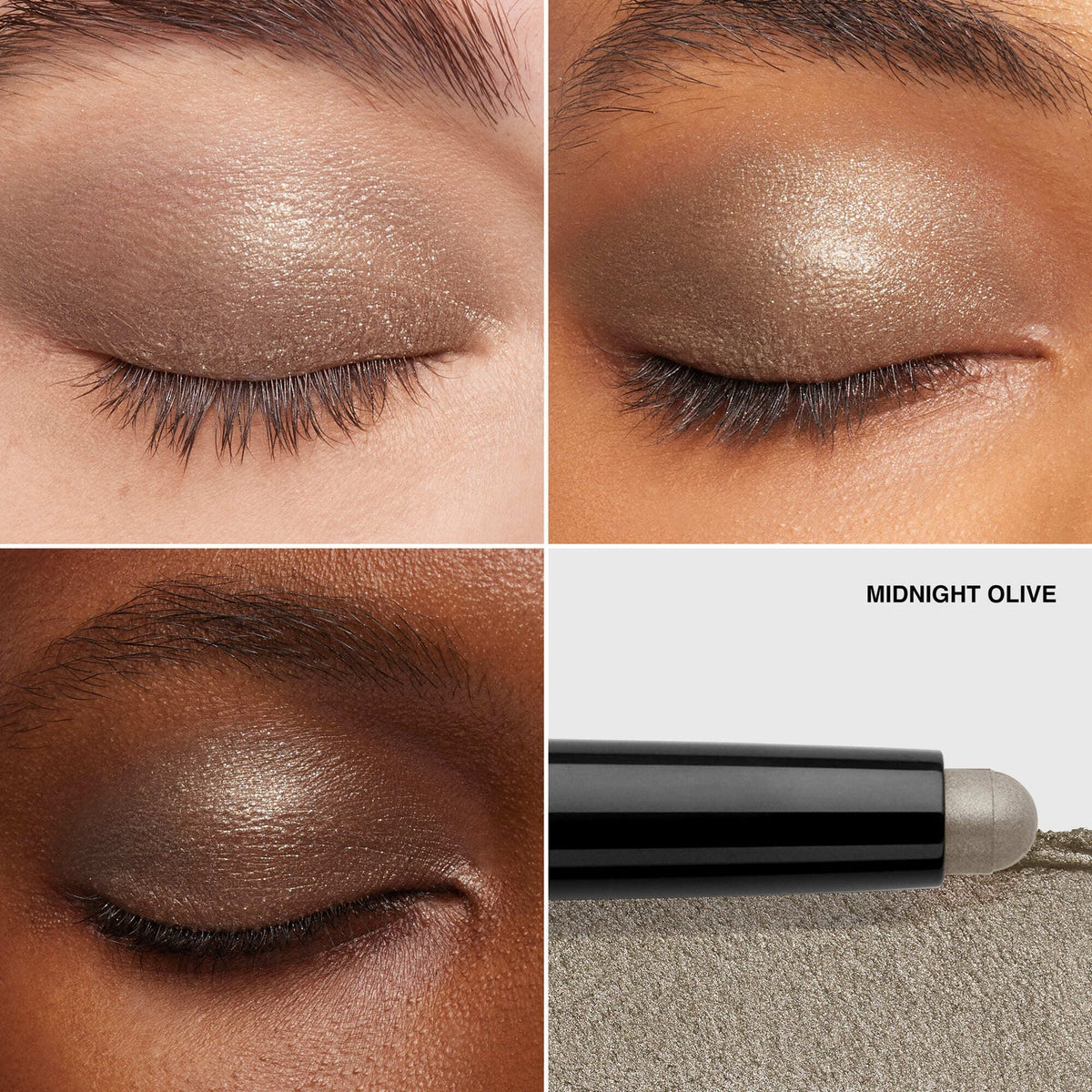 Long-Wear Cream Eyeshadow Stick_#Midnight Olive