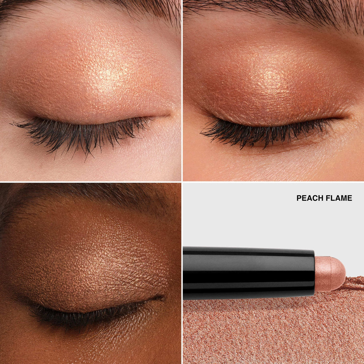 Long-Wear Cream Eyeshadow Stick_#Peach Flam