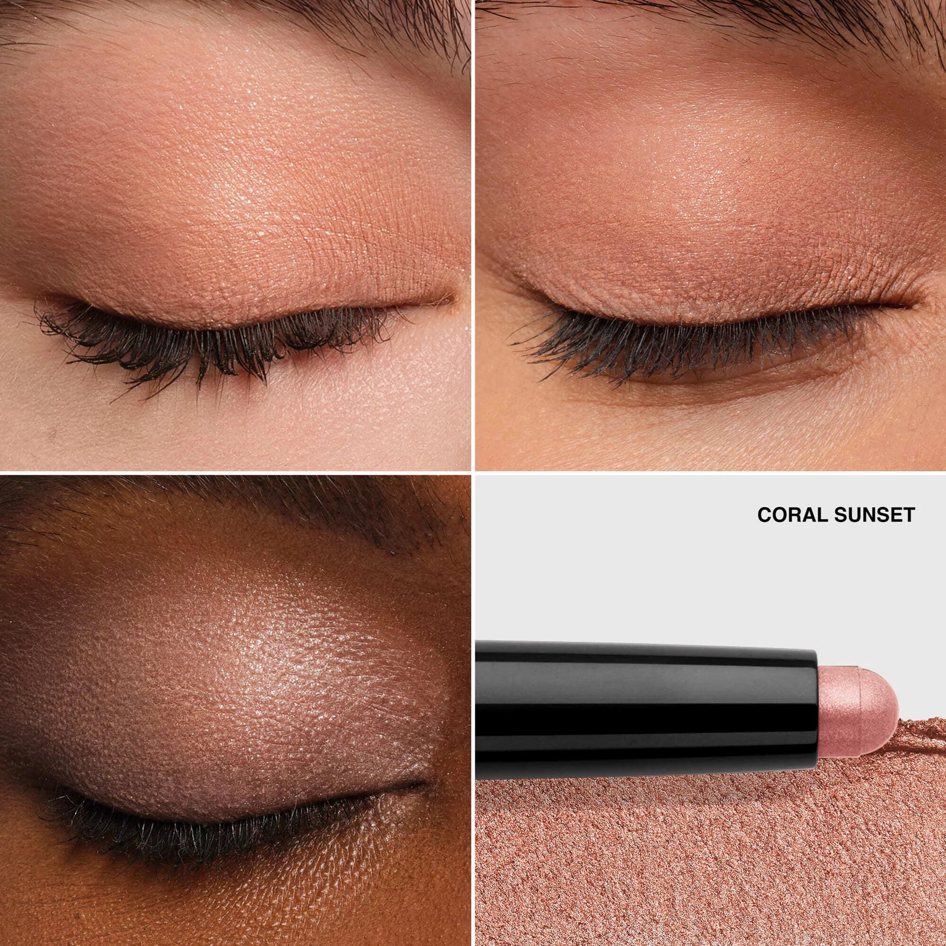 long-wear cream eyeshadow stick_#coral sunset