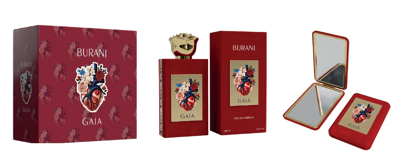 Confezione Burani Gaia con Specchietto 2025_#Cofanetto