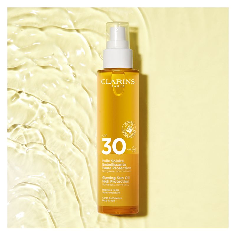 Huile Solaire Embellisante Haute Protection SPF 30 - Olio Solare Illuminante Corpo SPF30_#150ml