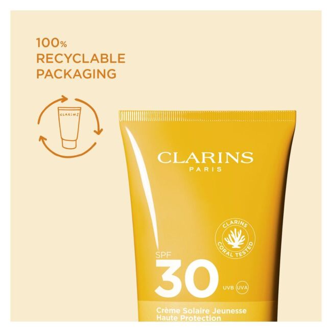creme solaire jeunesse haute protection spf 30 - crema solare viso spf 30