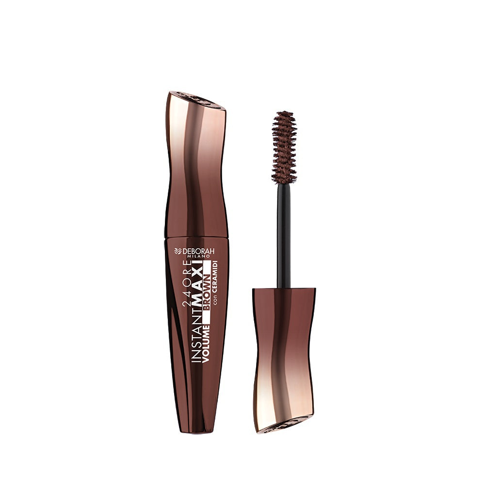 Mascara 24H Instant Maxi Volume_#Chocolate Brown