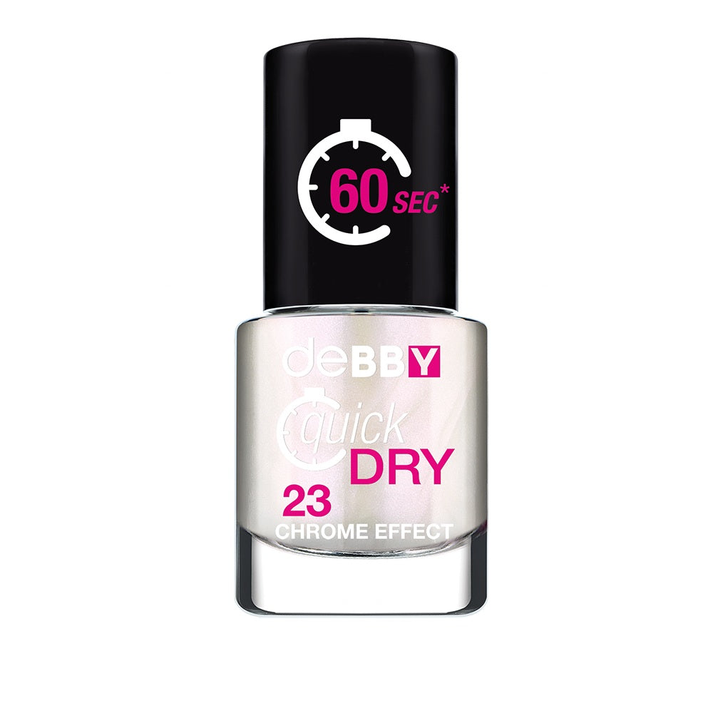 Quick Dry Chrome Effect_#23 Eternal White