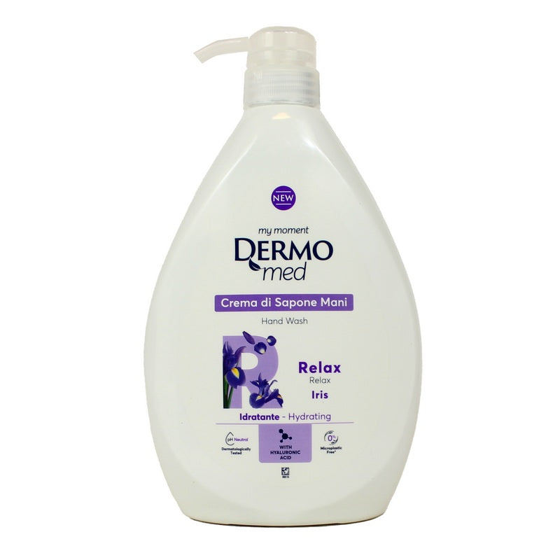 dermomed crema di sapone mani relax iris_#600ml