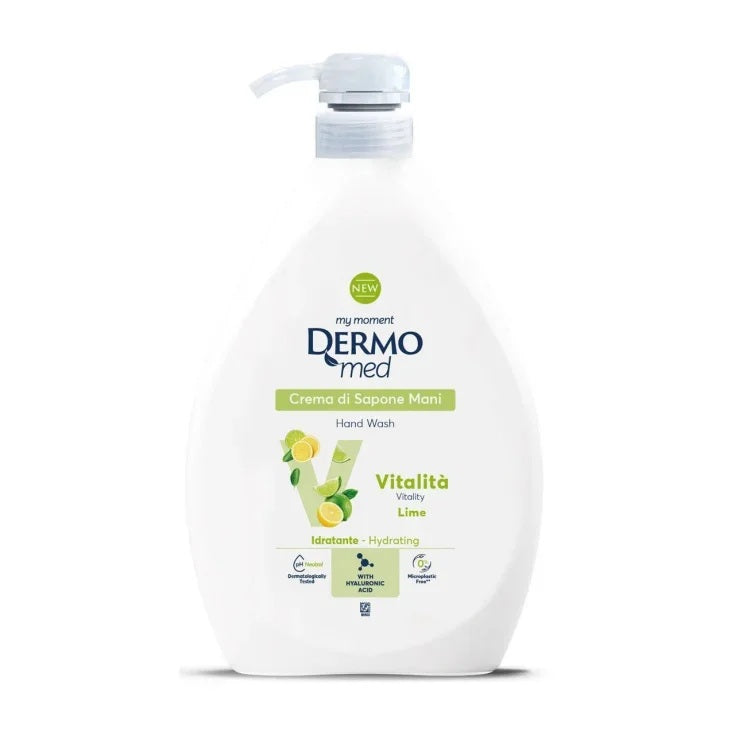 Dermomed Crema di Sapone Mani Vitalit  Lime_#600ml