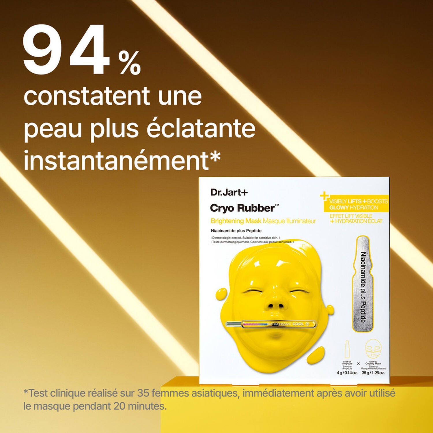 dr.jart+ cryo rubber brightening mask_#4g + 36g
