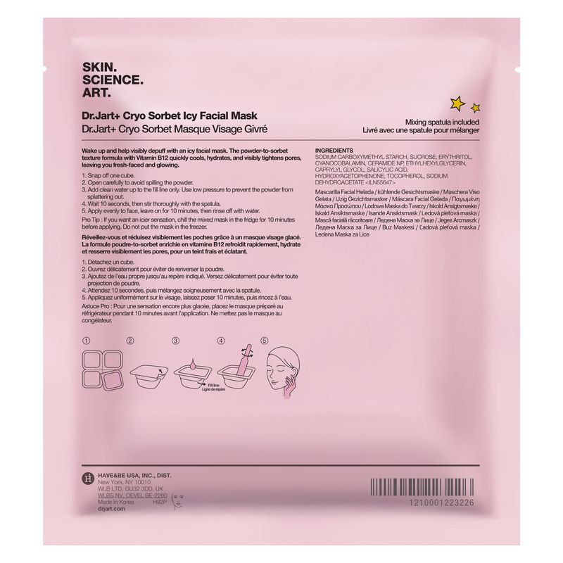 cryo sorbet icy facial mask_#4pz