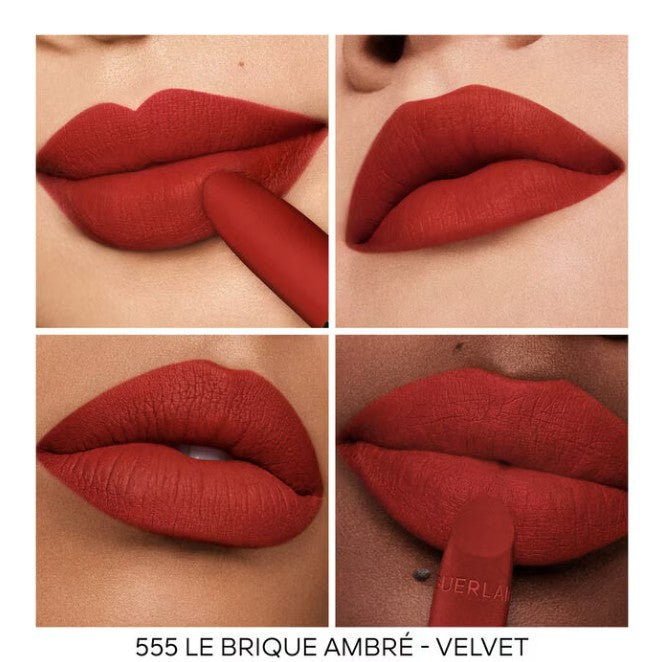 Rouge G Velvet La Teint de Rouge à Levres Matite Velours_#555 Le Brique Ambre