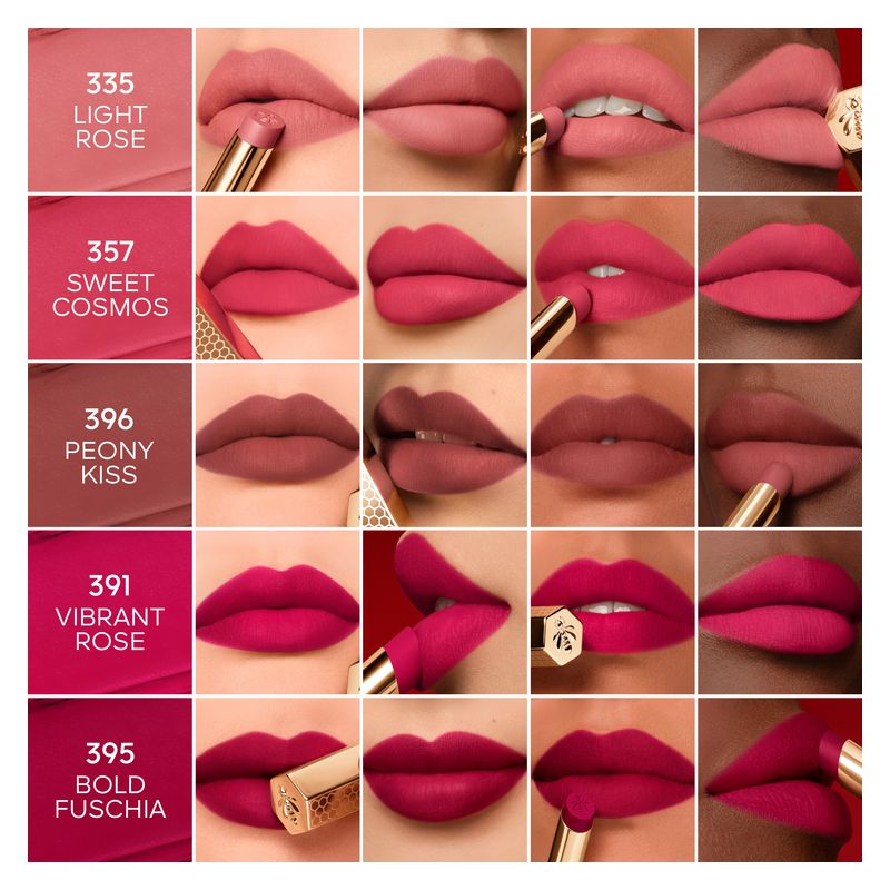KissKiss - Honey-Infused Intense Lipstick_#391 Vibrant Rose
