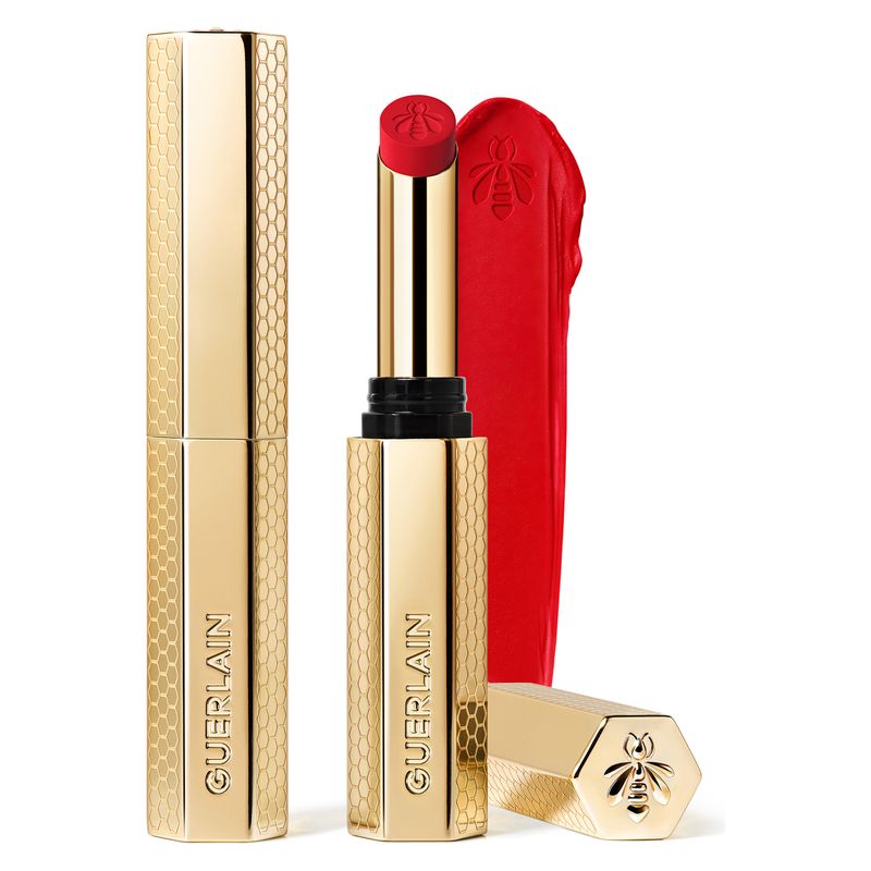 kisskiss - honey-infused intense lipstick_#510 petal red