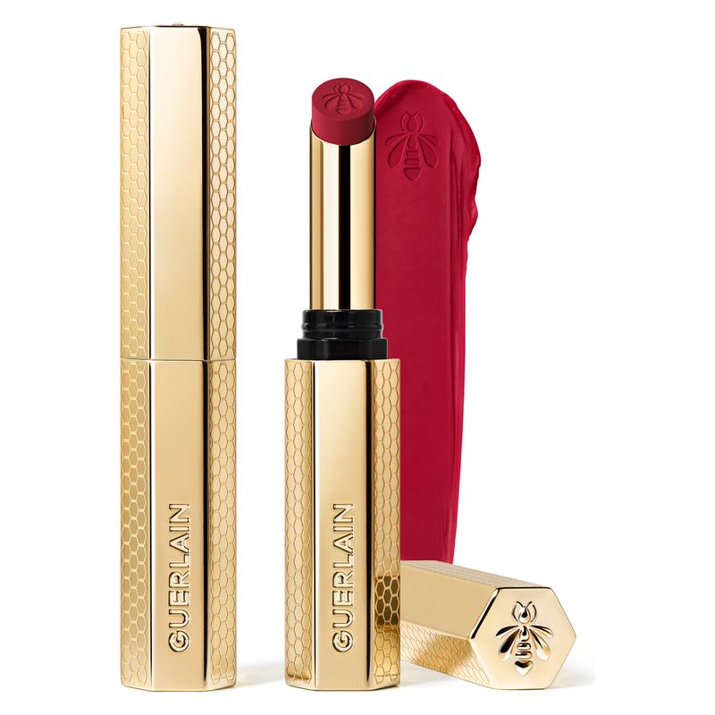 kisskiss - honey-infused intense lipstick_#520 pure hibiscus