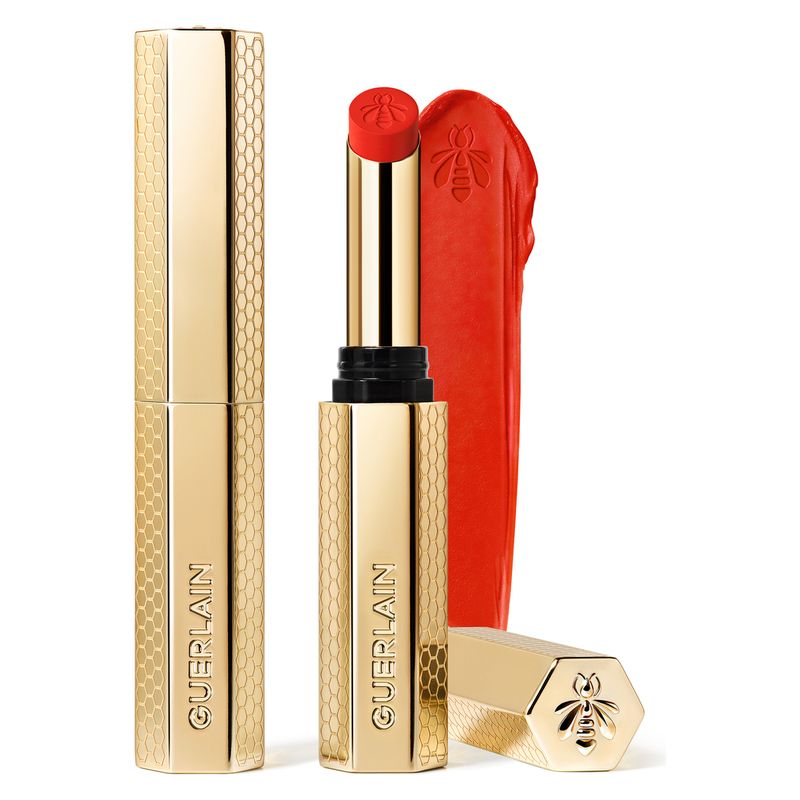 kisskiss - honey-infused intense lipstick_#639 tangerine bloom