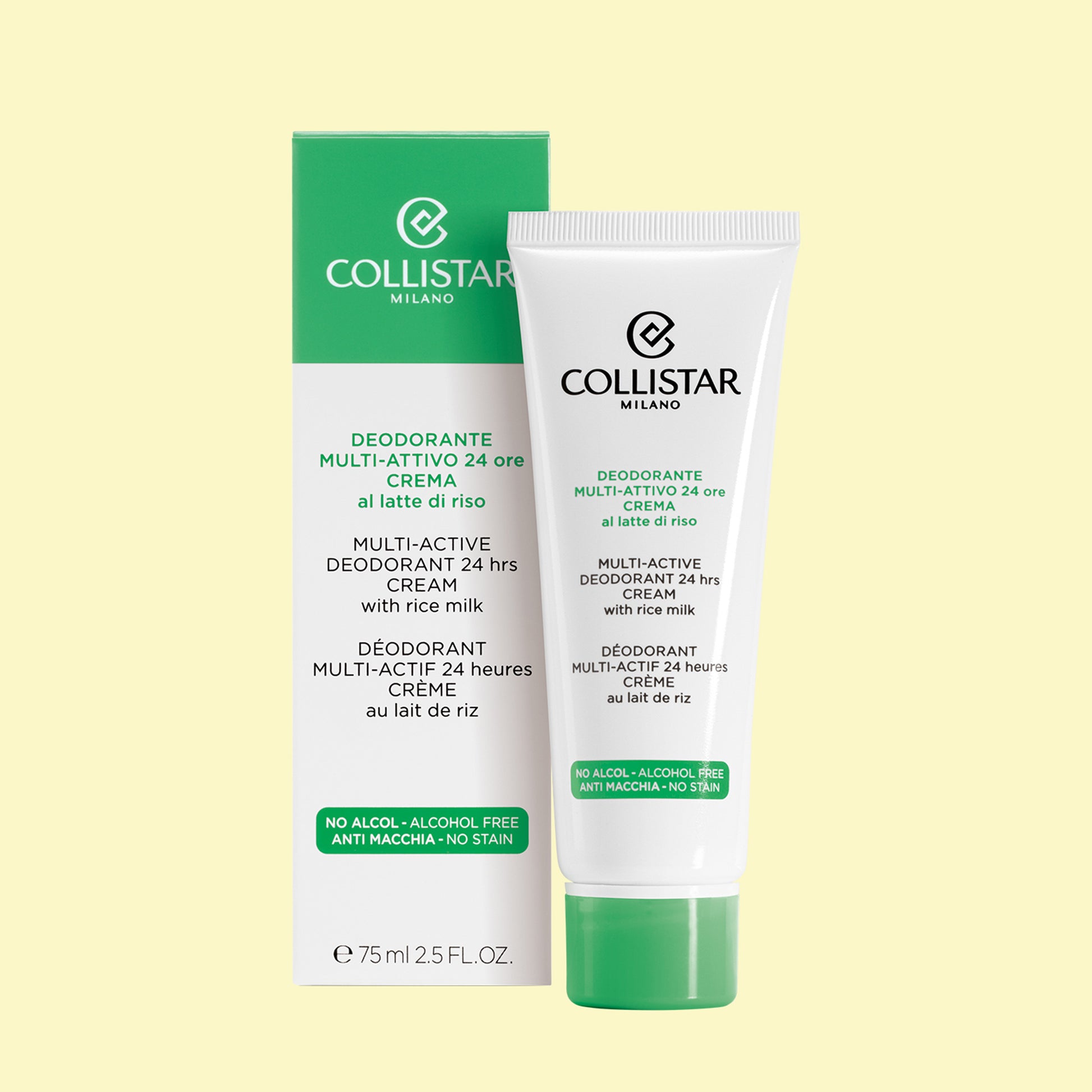 Deodorante Multi Attivo 24ore Crema al Latte di Riso_#75ML