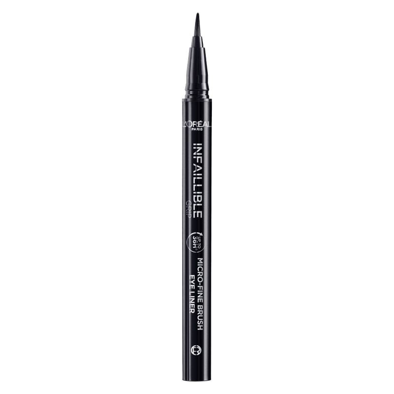 Infaillible Micro-Fine Brush Eye Liner_#01 Obsidian