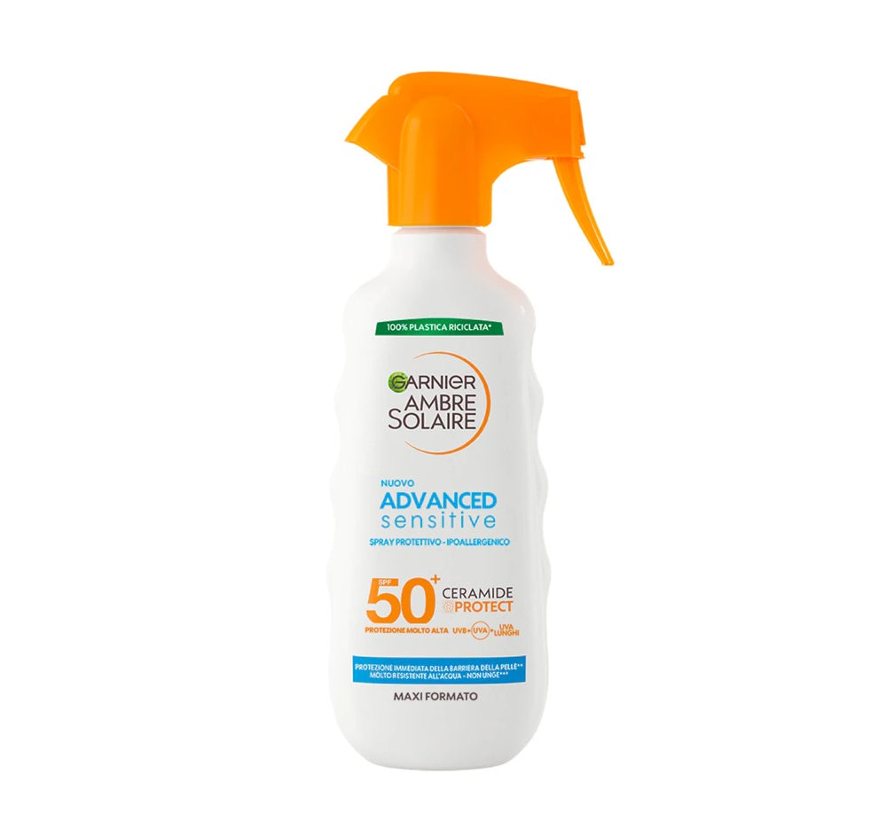 Ambre Solaire Advanced Sensitive Spray Gachette Protettivo Ceramide Protect_#270ml