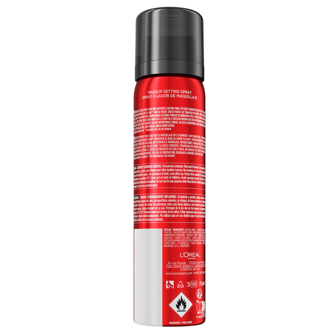 Infaillible 3-Second Setting Spray - 36H_#75ML