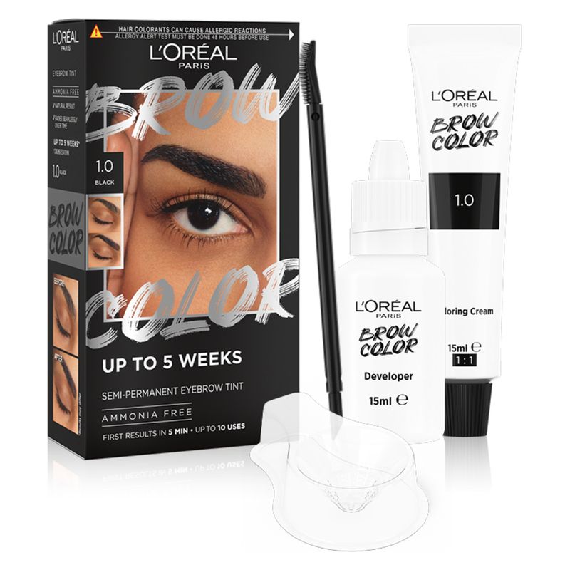 brow color - tinta per sopracciglia_#1.0 black 395