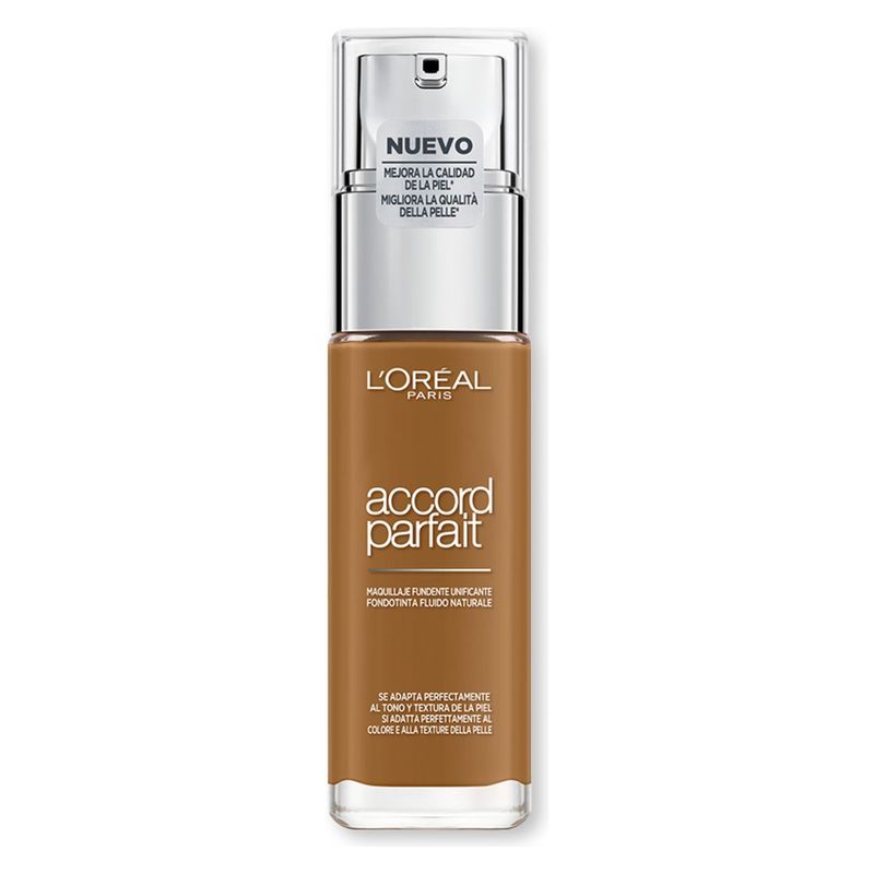 Accord Parfait Fondotinta Fluido Effetto Naturale_#8N Cappuccino