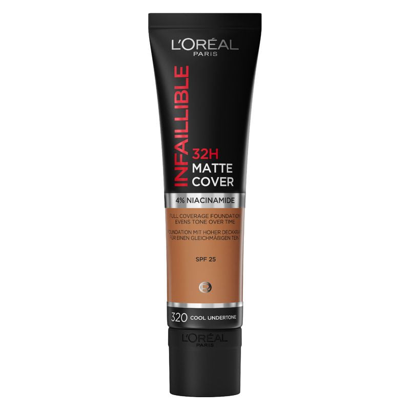 Infaillible 32H Matte Cover Fondotinta_#320 Cool Undertone