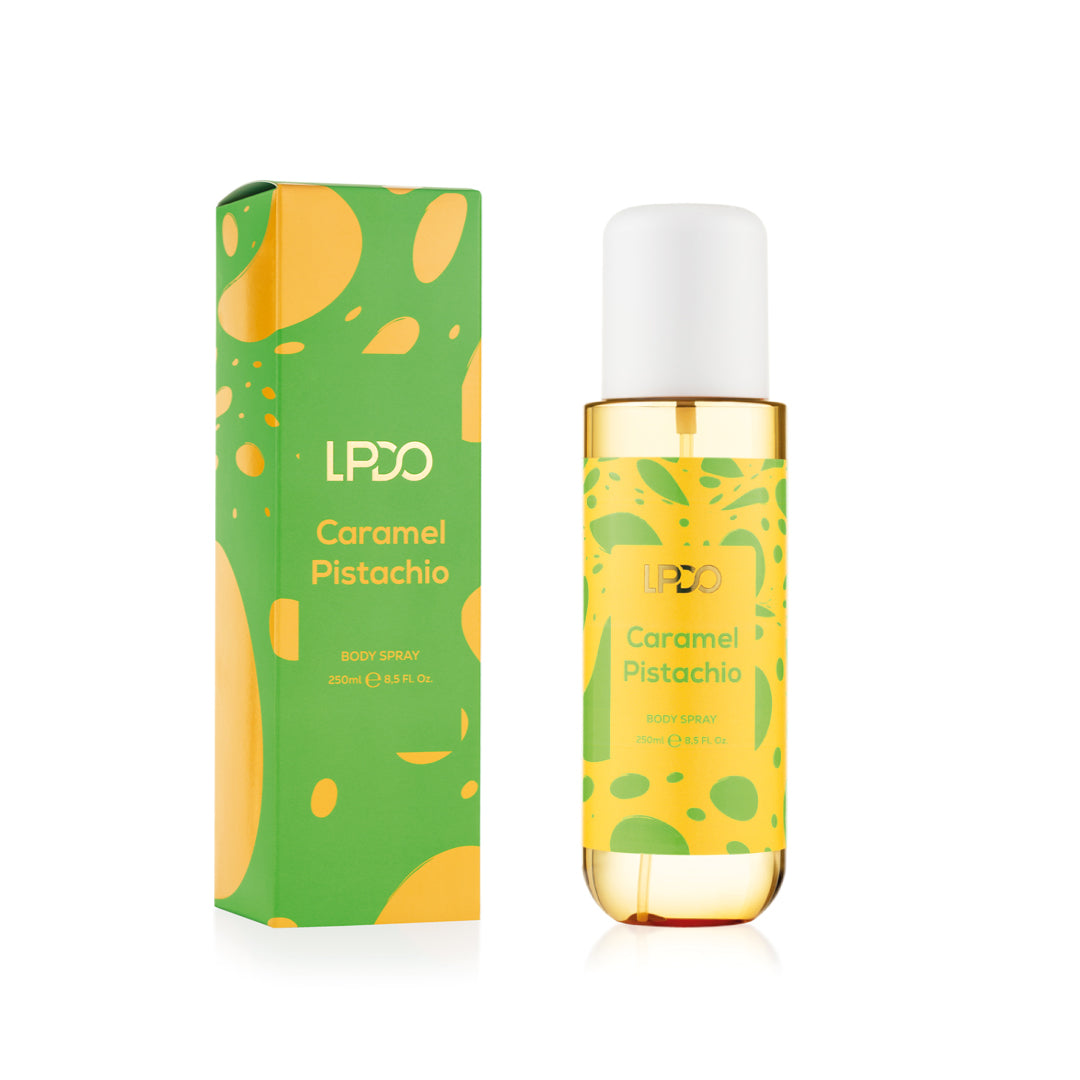 caramel pistacchio body spray