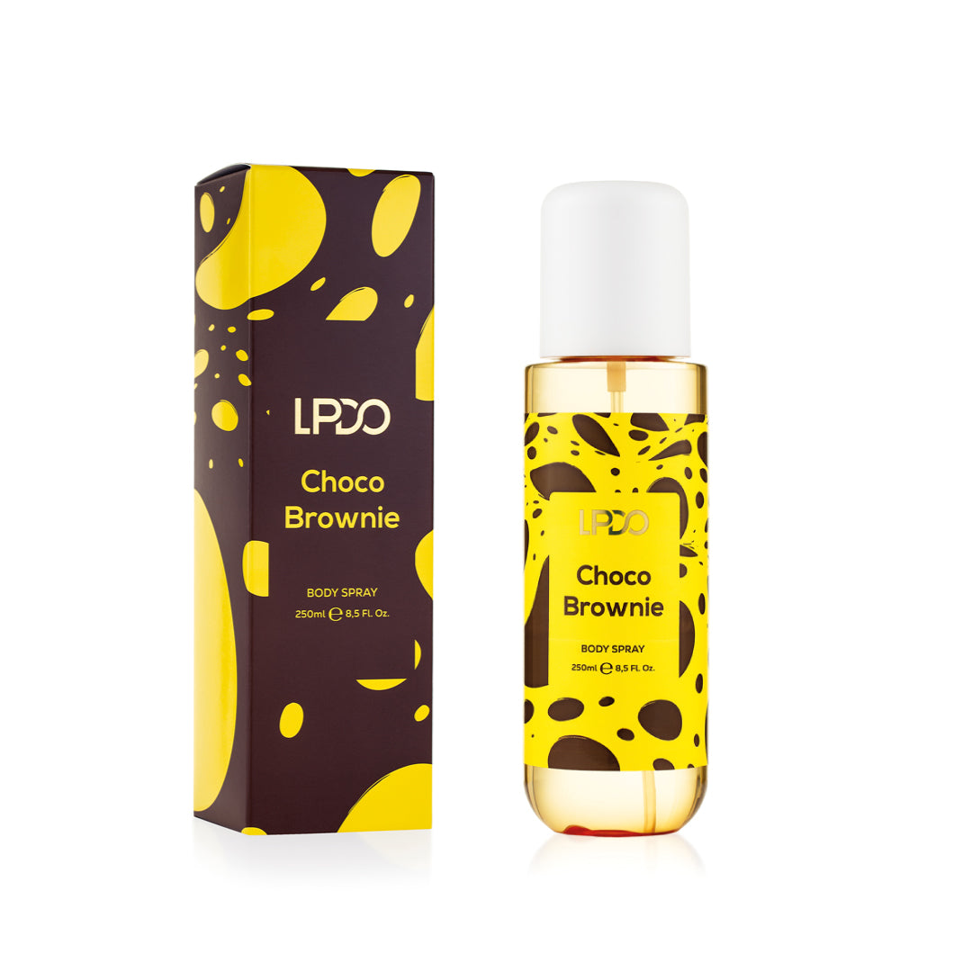 choco brownie body spray