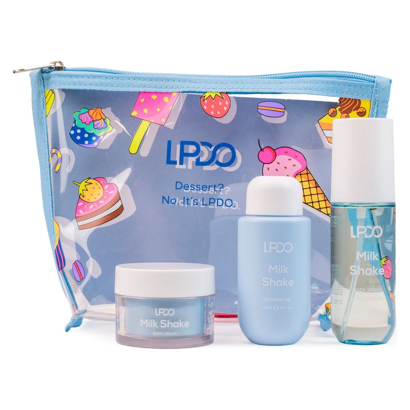 milk shake body spray + body wash + body cream_#cofanetto