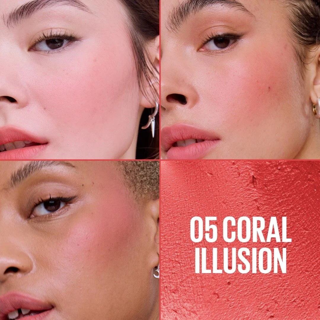 Cloudtopia Mousse Colorata Guance e Labbra_#05 Coral Illusion