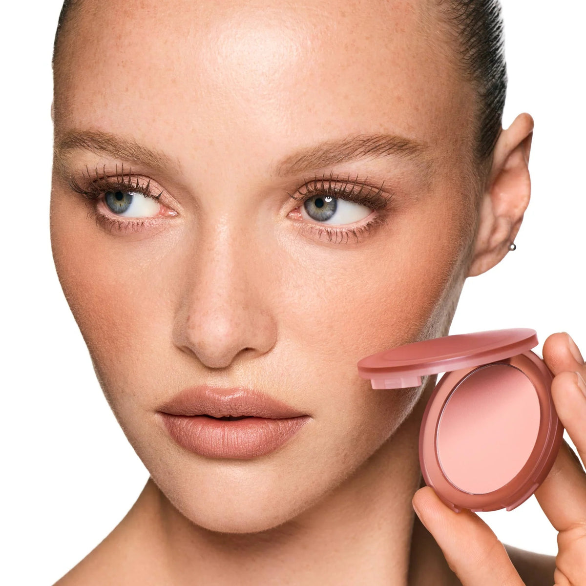 close-up blurring blush_#existence