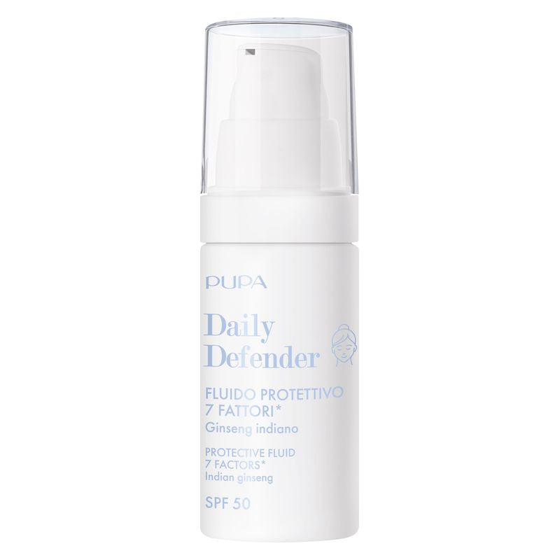 daily defender fluido protettivo 7 fattori spf50 - fluido ultraleggero_#001 transparent