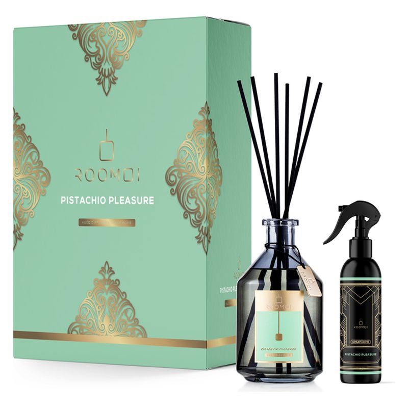 Cofanetto ROOMOI Pistacchio Pleasure 2025_#Cofanetto