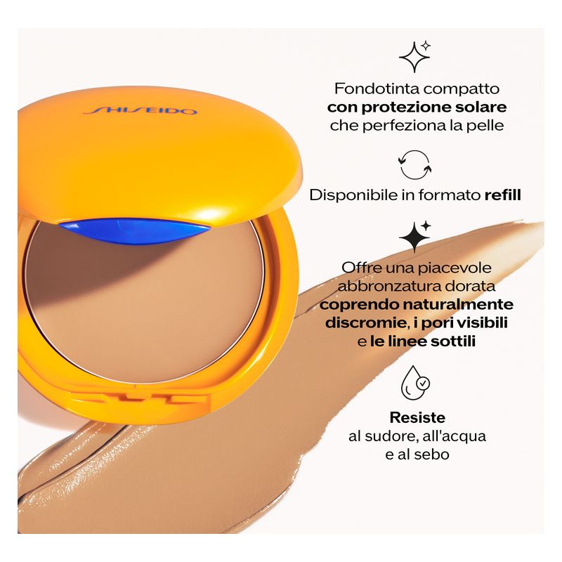 sun tanning compact foundation spf10 - ricarica_#12gr