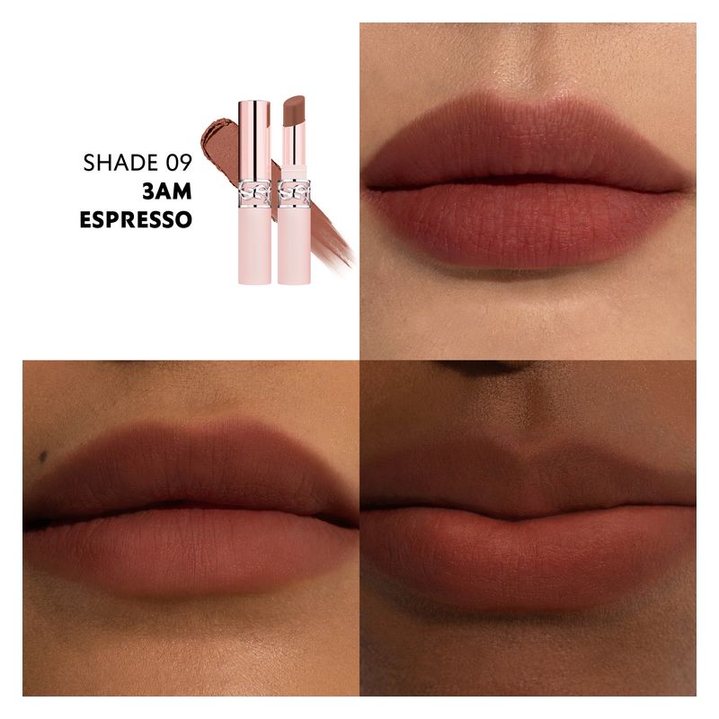 Lovenude Lip Blusher - Rossetto-Balm Soft Matte_#09 3AM Espresso