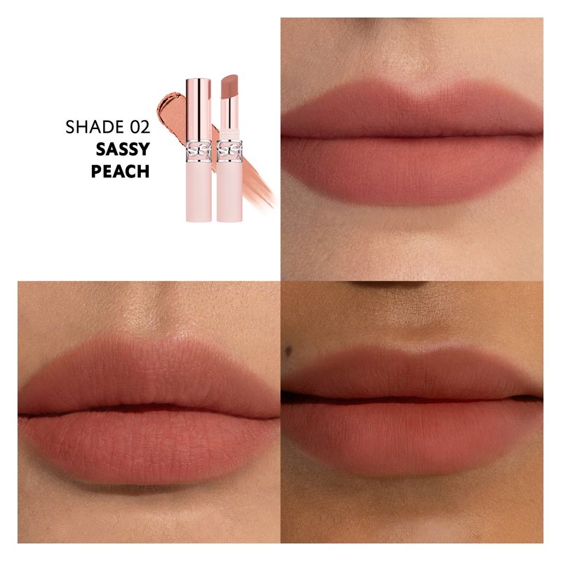 Lovenude Lip Blusher - Rossetto-Balm Soft Matte_#02 Sassy Peach