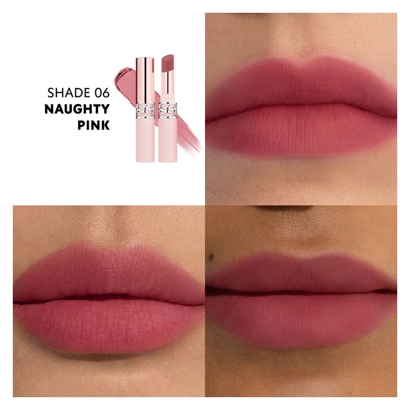 Lovenude Lip Blusher - Rossetto-Balm Soft Matte_#06 Naughty Pink