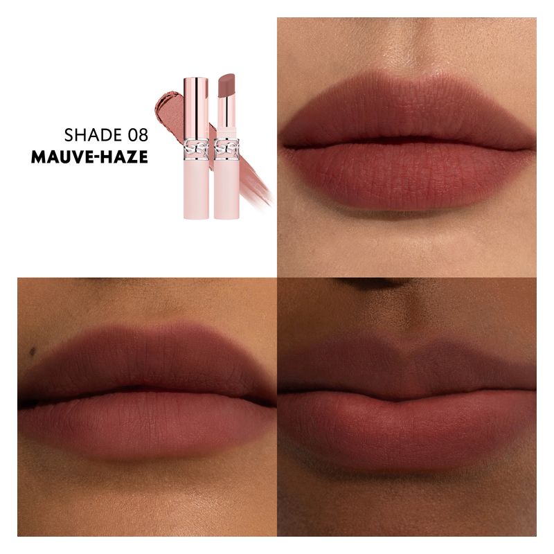 Lovenude Lip Blusher - Rossetto-Balm Soft Matte_#08 Mauve Maze