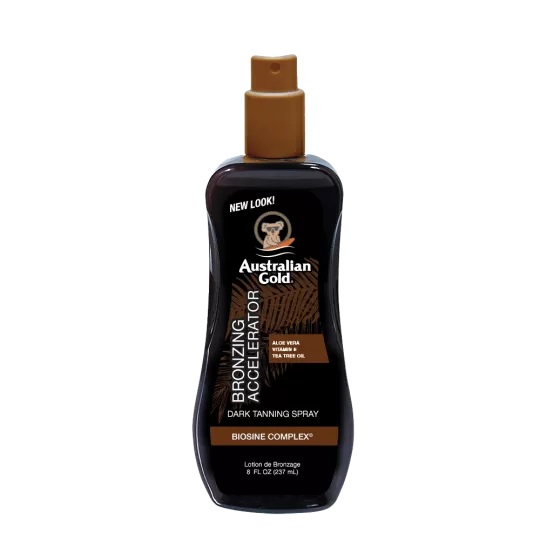 Image of AUSTRALIAN GOLD ACCELERATOR SPRAY GEL CON BRONZER 237ML cod081