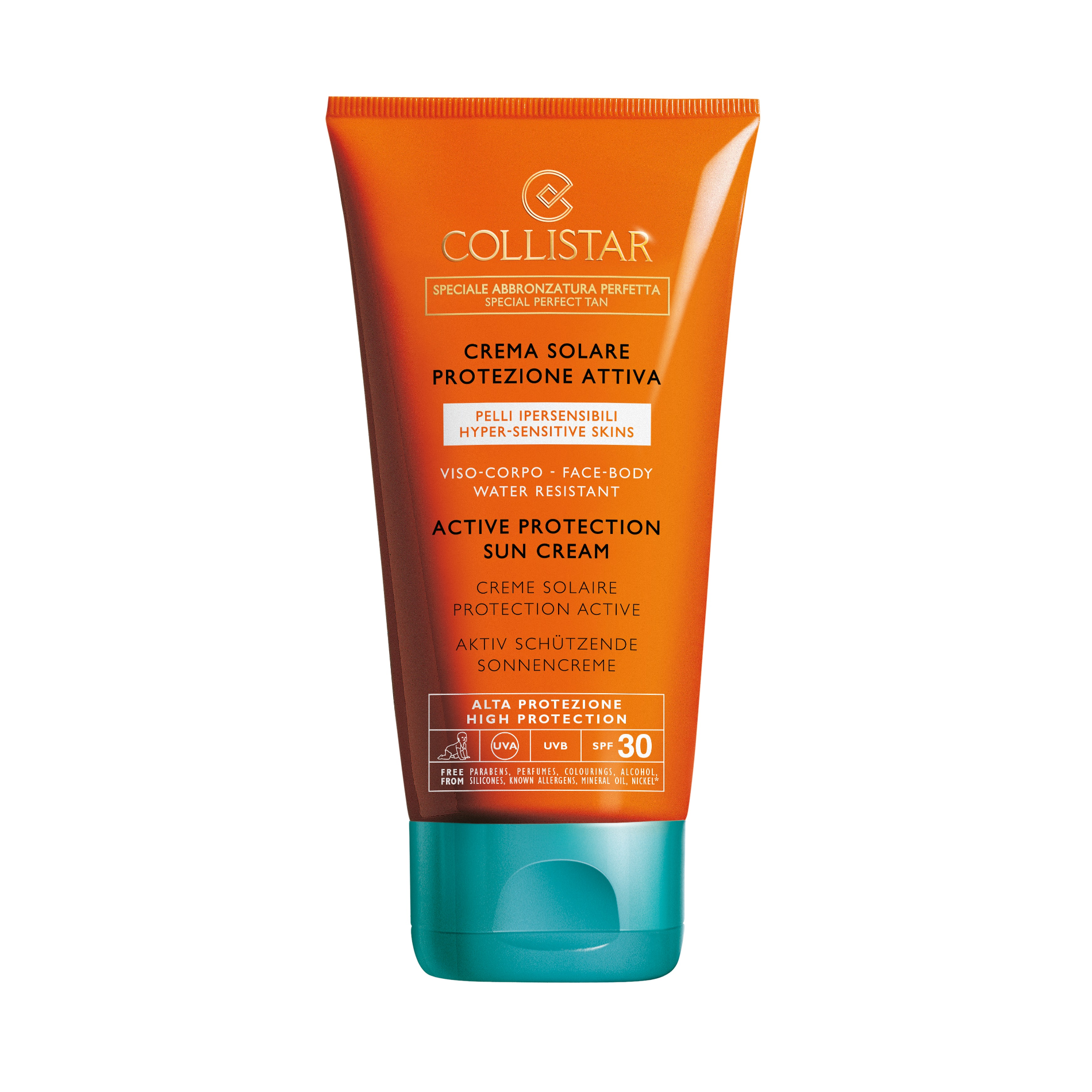 Image of COLLISTAR CREMA SOLARE PROTEZIONE ATTIVA SPF30 150ML cod081