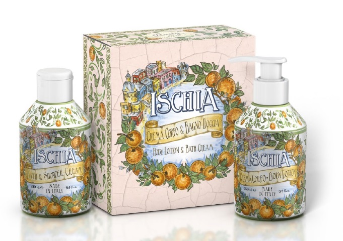 Image of RUDY ISCHIA BAGNO SCHIUMA 250ML +CREMA CORPO 250ML cod081