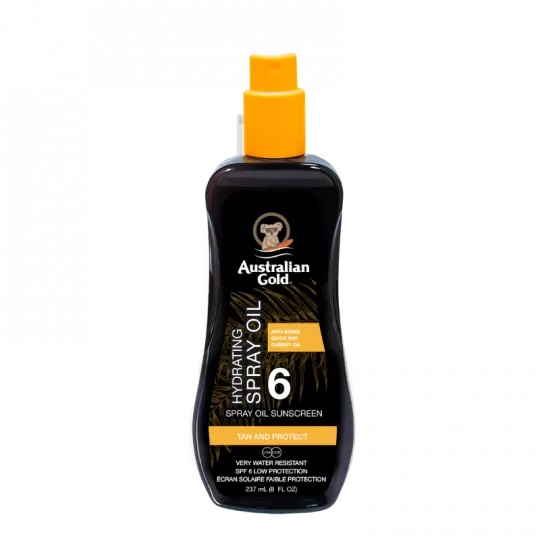 Image of AUSTRALIAN GOLD SPF6 SPRAY OIL CON CARROT 237ML cod081