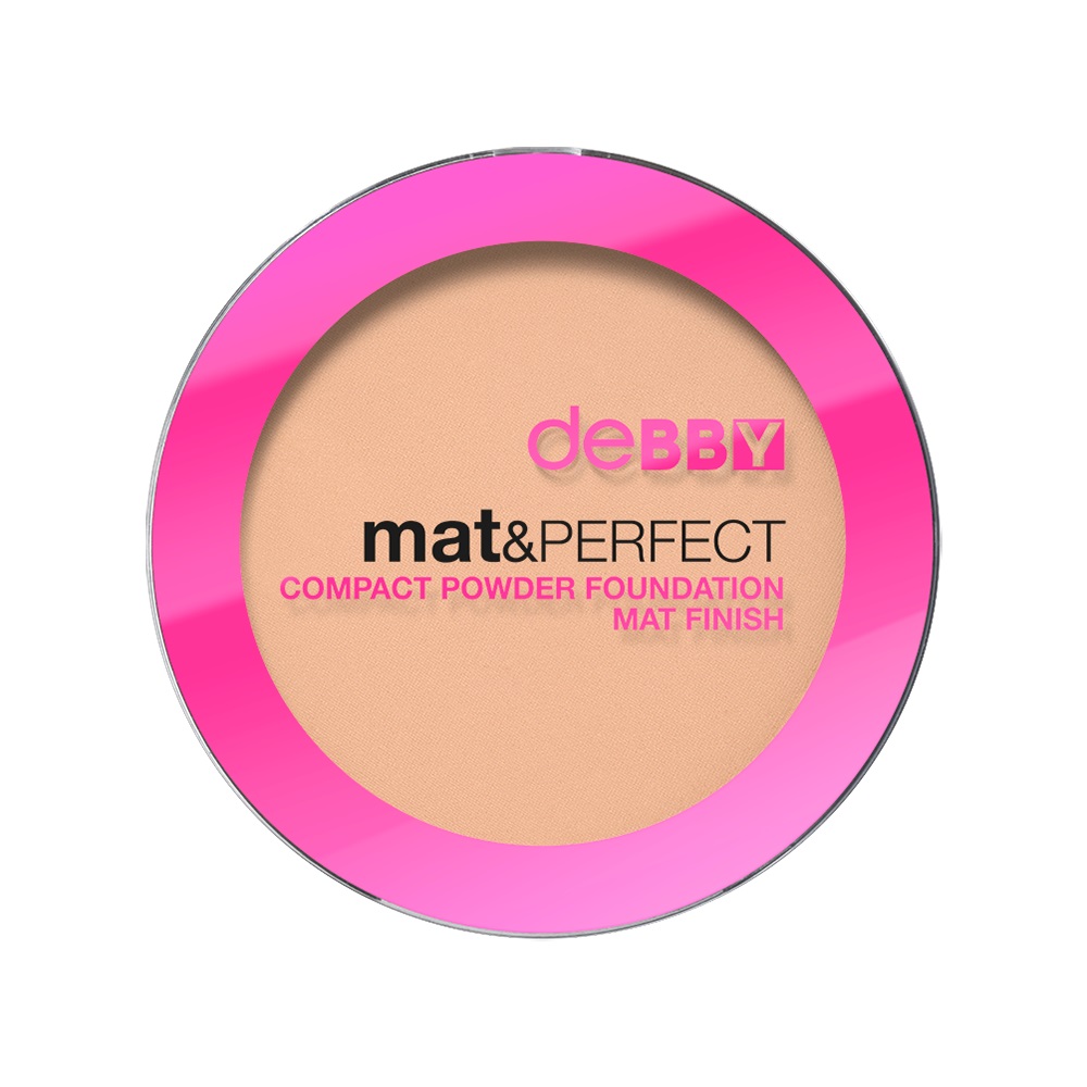 Image of DEBBY MAT & PERFECT COMPACT POWDER FOUNDATION 02 cod081