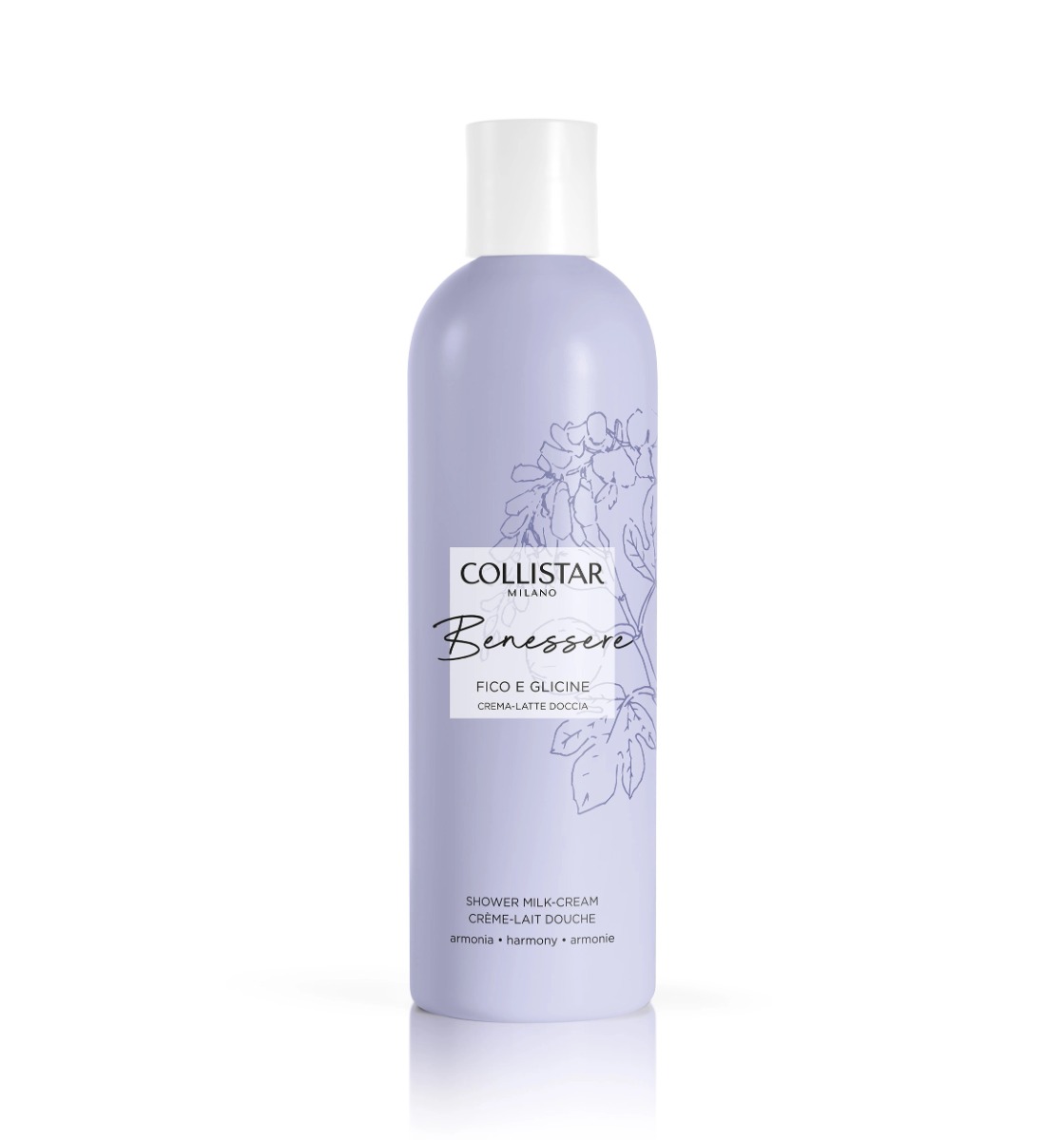 Image of COLLISTAR BENESSERE FICO E GLICINE CREMA LATTE DOCCIA 250ML cod081