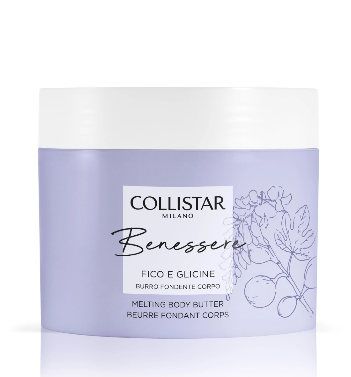 Image of COLLISTAR BENESSERE FICO E GLICINE BURRO FONDENTE CORPO 200ML cod081