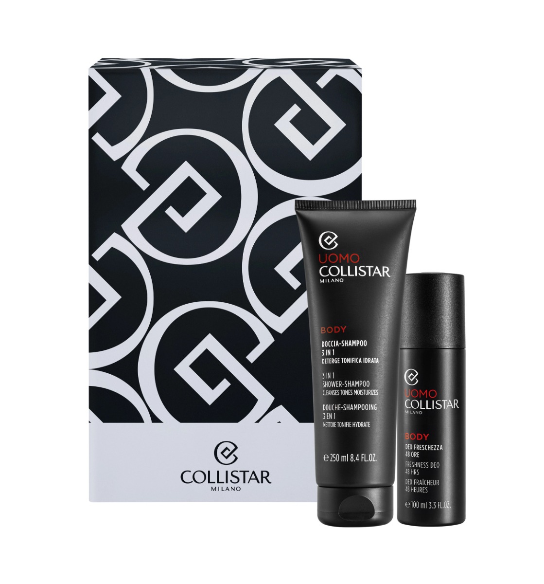Image of COLLISTAR DOCCIA SHAMPOO 3IN1 +DEODORANTE 48ORE 100ML cod081
